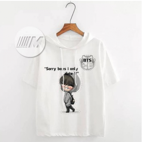 Hoodie BTS Chibi V Kiểu Tay Lỡ