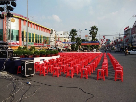 Cho thuê bàn, ghế nệm, ghế nhựa tại Cần Thơ và các tỉnh Miền Tây
