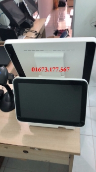 Lắp tận nơi máy tính tiền cảm ứng cho quán trà sữa tại Long An