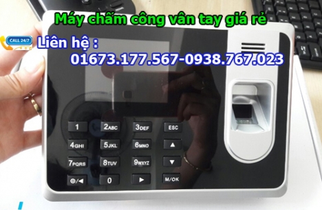Máy chấm công nhân viên bằng vân tay