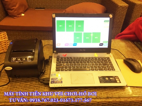 Phần mềm tính tiền bán vé khu vui chơi-hồ bơi trẻ em