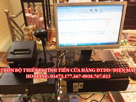 Máy tính tiền cho cửa hàng điện máy-điện thoại