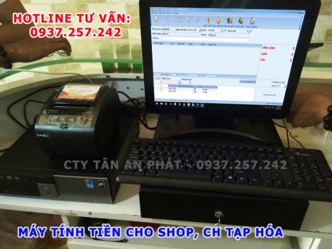 Bán máy tính tiền cảm ứng trọn bộ giá rẻ cho shop tại Nam Định