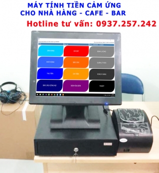 Bán máy tính tiền cảm ứng cho quán cafe tại Đồng Nai