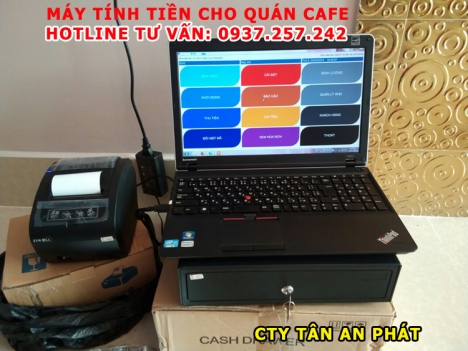 Bán máy tính tiền trọn bộ cho quán cafe tại Đồng Nai