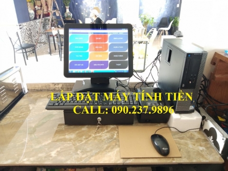 Máy tính tiền cảm ứng cho nhà hàng lắp tại Hưng Yên
