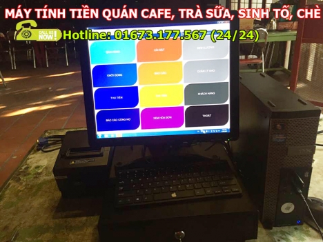 Phần mềm tính tiền quán café nhỏ tại Bình Dương
