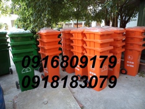 Thùng rác HDPE 240 Lít giá rẻ nhất