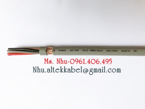 Cáp điều khiển 2 lõi - Cáp điều khiển 2 lõi chống nhiễu