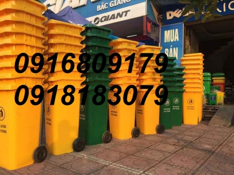 Thùng rác HDPE 240 Lít giá rẻ nhất