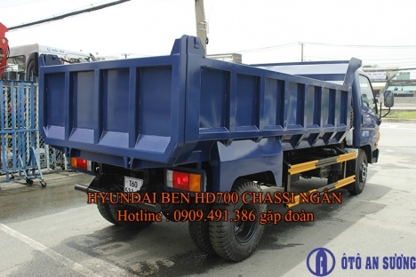 Xe Ben Hyundai 5 Khối Tải Trọng Cao 6t6