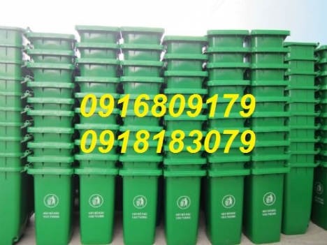 Thùng rác HDPE 240 Lít giá rẻ nhất