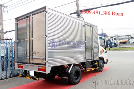 Gía Bán Xe Teraco 250 Tải 1t49 2t4 Thùng Kín