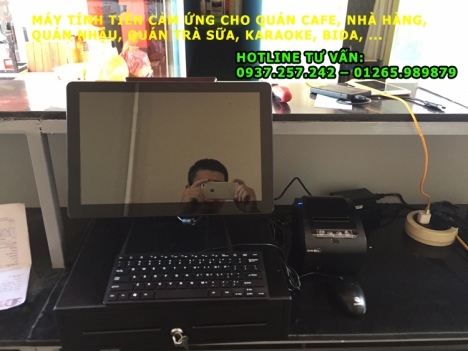 Bán trọn bộ thiết bị tính tiền cho quán cafe tại Cần Thơ, Hậu Giang
