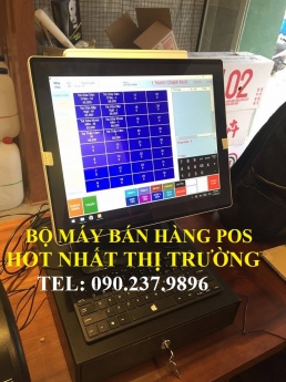 BỘ MÁY TÍNH TIỀN POS CHO QUÁN TRÀ SỮA BÁN TẠI BÌNH DƯƠNG