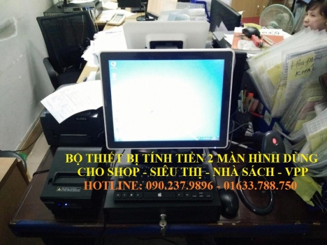 Bộ máy tính tiền cảm ứng cho shop bán tại Bình Dương