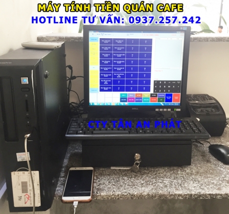 Bán máy tính tiền cảm ứng giá rẻ cho quán cafe tại Cần Thơ, Hậu Giang