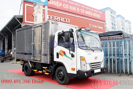 Gía Bán Xe Teraco 250 Tải 1t49 2t4 Thùng Kín