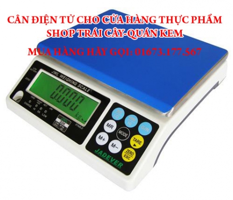 Bán cân điện tử cho cửa hàng trái cây, rau củ sạch