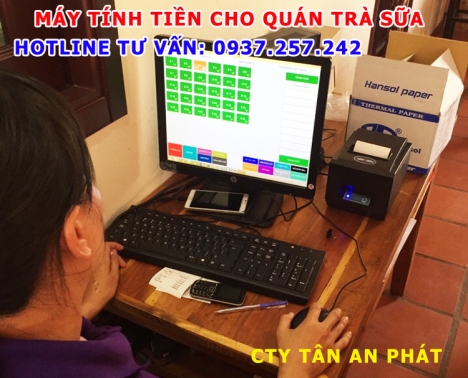 Bán phần mềm tính tiền giá rẻ cho quán trà sữa tại Cần Thơ, Kiên Giang