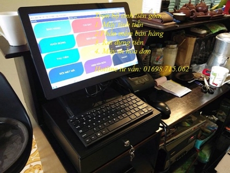 Bán máy tính tiền cho quán trà sữa tại kiên giang giá rẻ 