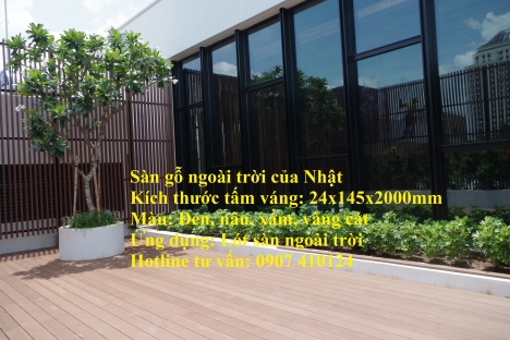 Cung cấp và lắp đặt sàn gỗ ngoài trời