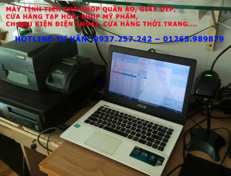 Bán phần mềm tính tiền giá rẻ cho shop tại Cần Thơ, Vĩnh Long