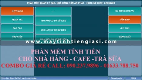 Bán máy tính tiền pos cho nhà hàng giá rẻ tại quận 1