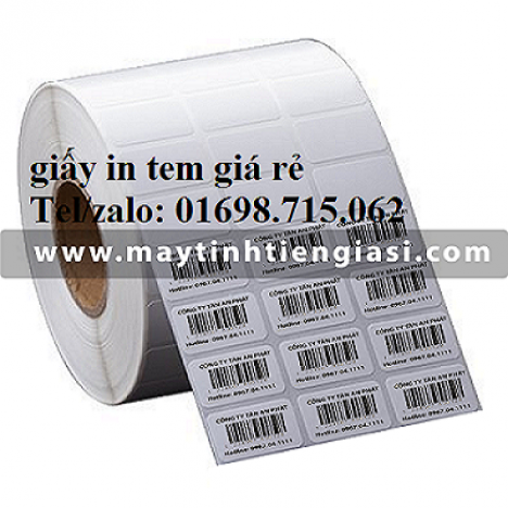 Bán giấy in tem cho siêu thị tại kiên giang chất lượng