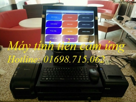 Bán máy tính tiền cảm ứng cho quán cafe tại kiên giang 