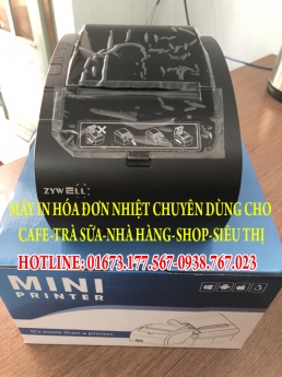 Bán máy in bill, máy in hóa đơn thanh toán cho quán trà sữa-cafe