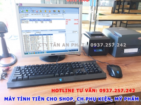 Lắp đặt máy tính tiền trọn bộ giá rẻ cho shop, tạp hóa tại Hà Nội