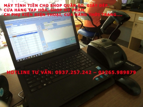 Lắp đặt máy bán hàng tính tiền cho shop, tạp hóa tại Cần Thơ