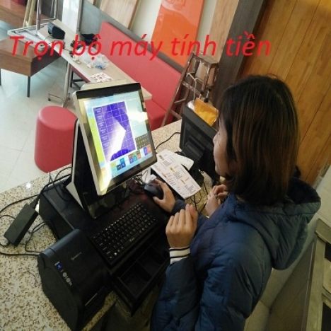 Lắp đặt máy tính tiền siêu rẻ cho quán cafe tại cần thơ 