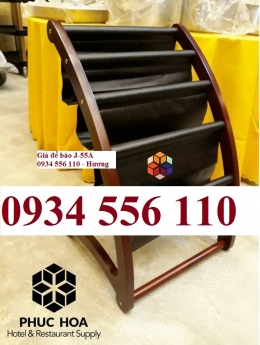 Giá để sách báo, kệ để sách báo tạp chí bằng gỗ nhập khẩu