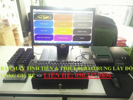 Bán thiết bị tự phục không dây cho quán cafe, trà sữa, căn tin