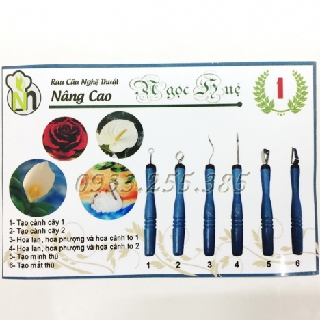 Khuôn rau câu 3D – Bộ tạo hình nâng cao - T11