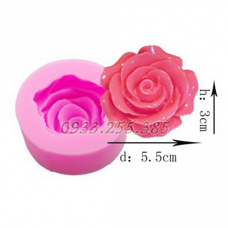 Bộ 7 khuôn Silicon 4D làm rau câu - T14