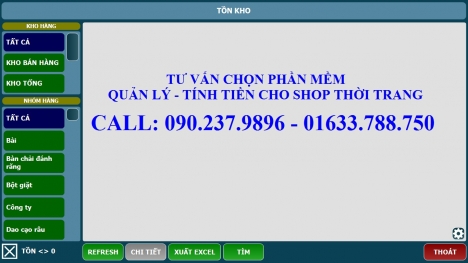 Bán máy tính tiền cho shop thời trang giá rẻ trên Toàn Quốc
