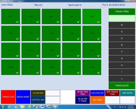 PHẦN MỀM QUẢN LÝ QUÁN CAFE VINHNGUYỄN- TRỌN BỘ GIÁ CHỈ 3.200.000Đ