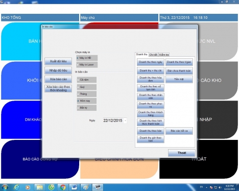 PHẦN MỀM QUẢN LÝ QUÁN CAFE VINHNGUYỄN- TRỌN BỘ GIÁ CHỈ 3.200.000Đ