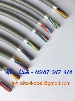 Cáp điều khiển 4x1.0/ Cáp điều khiển 4x1.5