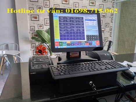 Bán trọn gói máy tính tiền tại hậu giang cho quán trà sữa 