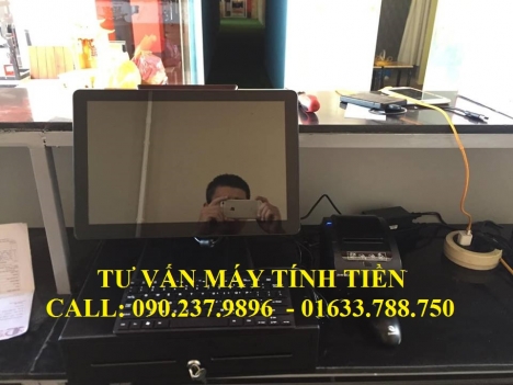 Máy tính tiền pos trọn bộ cho quán cafe giá rẻ tại quận 5