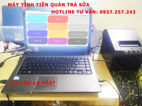 Lắp đặt phần mềm tính tiền giá rẻ cho quán trà sữa tại Đồng Nai, Bình Dương