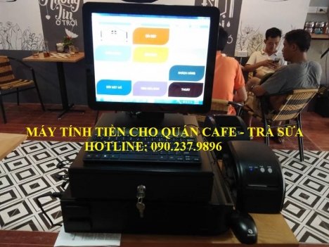 Máy tính tiền cảm ứng giá rẻ cho quán cafe bán tại quận 6