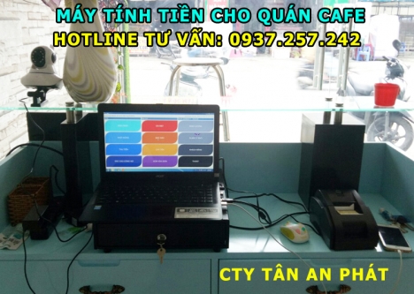 Nhận lắp đặt máy tính tiền trọn bộ giá rẻ cho quán cafe