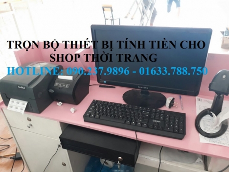 Cung cấp máy tính tiền cho shop phụ kiện giá rẻ tại quận 7