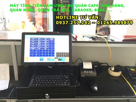 Nhận lắp đặt trọn bộ thiết bị tính tiền cho quán cafe