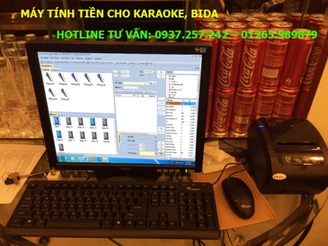 Phần mềm quản lý tính tiền giờ cho karaoke, bida